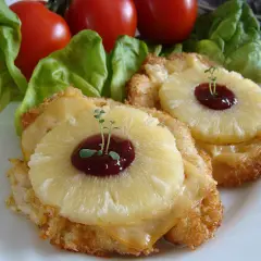 Pyszny filet drobiowy po hawajsku - łatwy przepis z ananasem