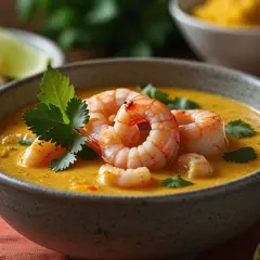 Krewetki z curry i mlekiem kokosowym: Wyjątkowe, aromatyczne danie