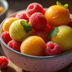 Sorbet owocowy bez cukru: Letnie orzeźwienie w zdrowej wersji
