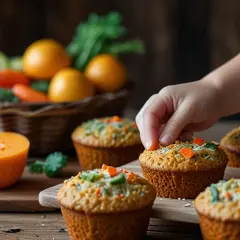 Warzywne muffinki dla dzieci: Pyszny przepis na zdrowe muffinki