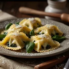 Ravioli ze szpinakiem i białym serem: Pyszny przepis na sycący obiad
