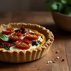 Tarta z suszonymi pomidorami: Prosty przepis na smakowitą tartę