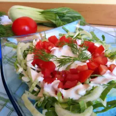Surówka z pak choi - pyszna sałatka z kapusty pak choi