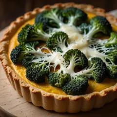 Tarta z brokułami i mozzarellą: Krok po kroku do idealnej tarty
