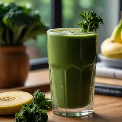 Smoothie z jarmużu i bananem: Zdrowy napój, który poprawi Twój dzień
