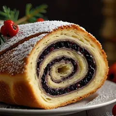 Makowiec z bakaliami: Aromatyczne ciasto na święta, które musisz zrobić