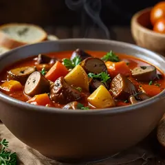 Wegetariański gulasz węgierski: Aromatyczny przepis na smaczny gulasz