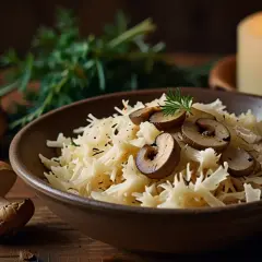 Kapusta z grzybami leśnymi: Aromatyczne danie, które zachwyci smakoszy