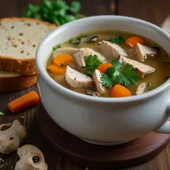 Zupa z kurczakiem i pieczarkami: Jak zrobić smaczną zupę krok po kroku