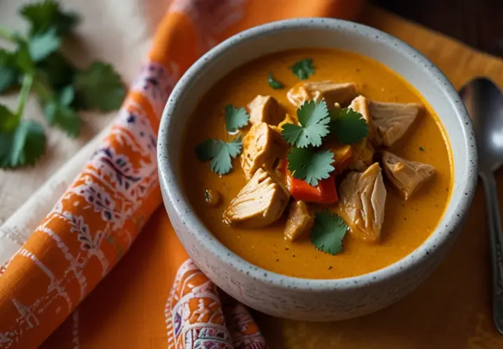 Kurczak korma z mlekiem kokosowym: Wyjątkowy przepis na curry