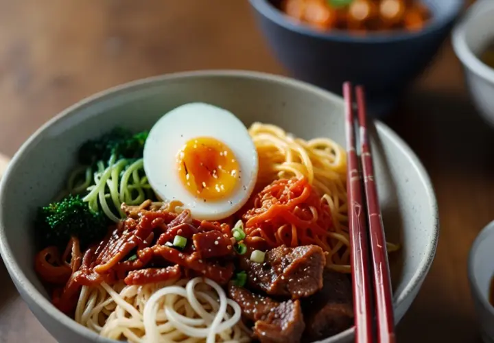 Koreański makaron: Inspiracje i przepisy na smaczne azjatyckie dania 