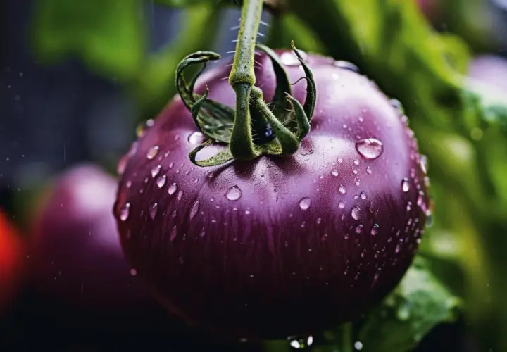 Odkryj Świat Purpurowych Pomidorów - Tajemnice Unikalnej Rośliny