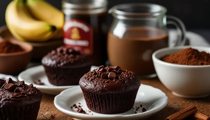Babeczki brownie z fasoli: Zdrowy deser bez cukru i mąki